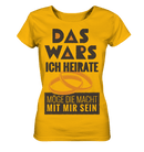 Das Wars - Ladies Organic Shirt - Objectzz
