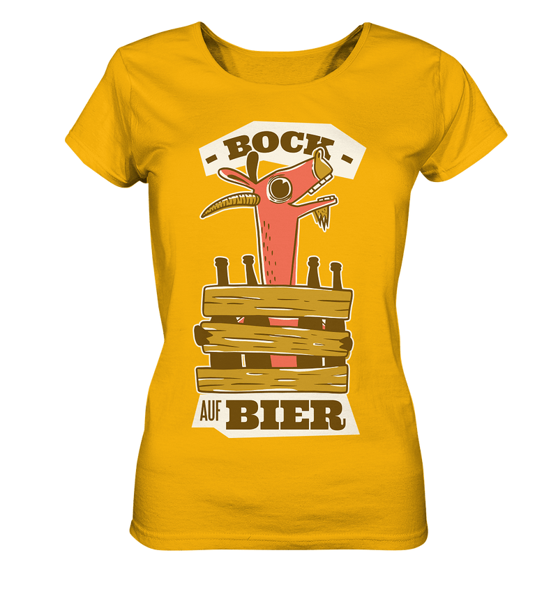 Bock auf Bier - Ladies Organic Shirt - Objectzz