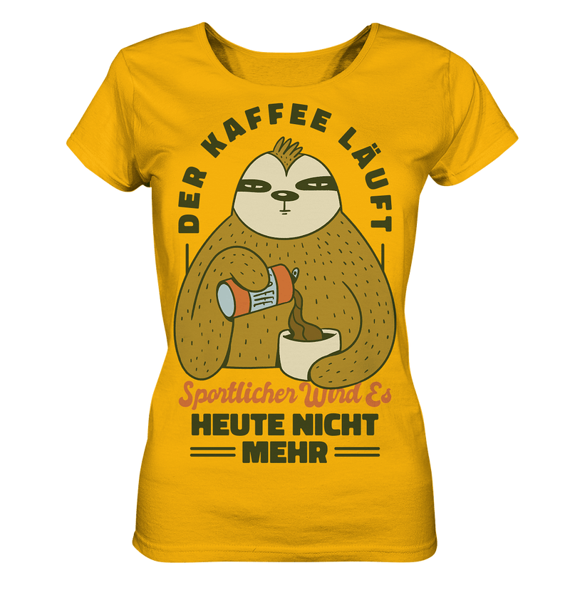 Kaffe läuft - Ladies Organic Shirt - Objectzz