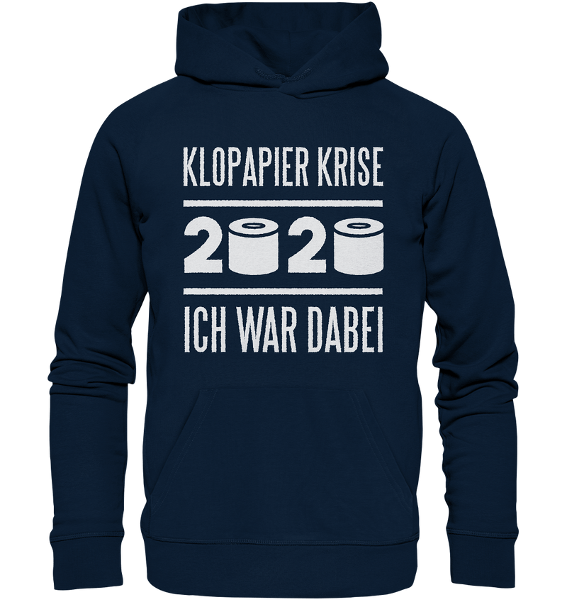 Klopapier 2020 - Organic Basic Hoodie - Objectzz