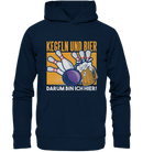 Kegeln und Bier - Organic Basic Hoodie - Objectzz