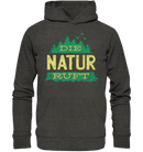 Die Natur ruft - Organic Basic Hoodie - Objectzz