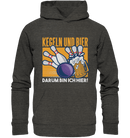 Kegeln und Bier - Organic Basic Hoodie - Objectzz