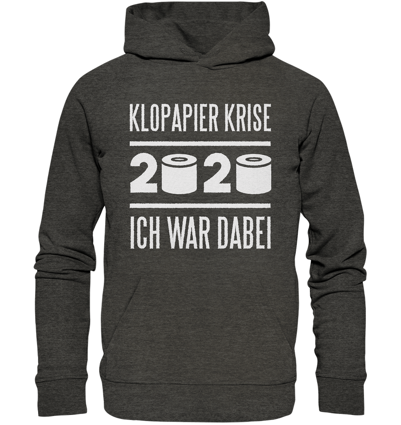 Klopapier 2020 - Organic Basic Hoodie - Objectzz