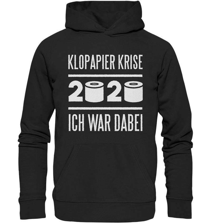 Klopapier 2020 - Organic Basic Hoodie - Objectzz