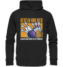Kegeln und Bier - Organic Basic Hoodie - Objectzz