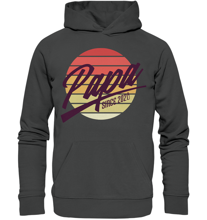 Papa 2021 - Organic Basic Hoodie - Objectzz