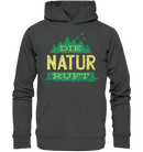 Die Natur ruft - Organic Basic Hoodie - Objectzz