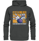Kegeln und Bier - Organic Basic Hoodie - Objectzz