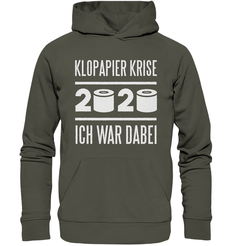 Klopapier 2020 - Organic Basic Hoodie - Objectzz