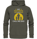 Call me Dad - Organic Basic Hoodie - Objectzz