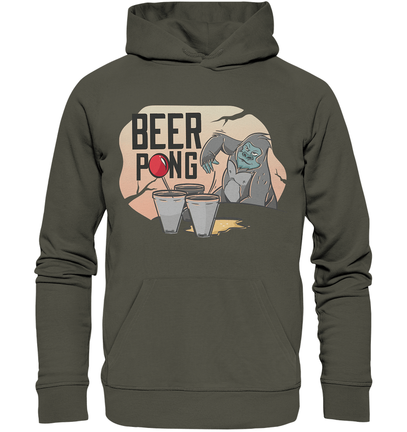 Beer Pong - Organic Basic Hoodie - Objectzz