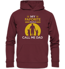 Call me Dad - Organic Basic Hoodie - Objectzz