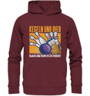Kegeln und Bier - Organic Basic Hoodie - Objectzz