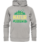 Die Natur ruft - Organic Basic Hoodie - Objectzz