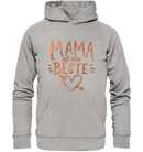 Mama ist die Beste - Organic Basic Hoodie - Objectzz
