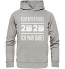 Klopapier 2020 - Organic Basic Hoodie - Objectzz