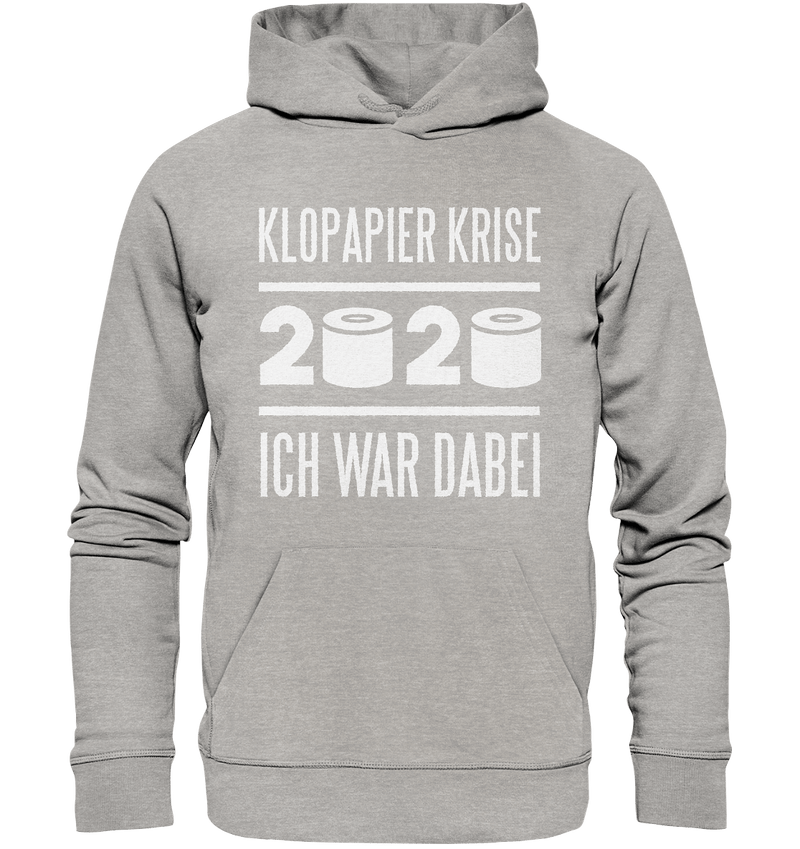 Klopapier 2020 - Organic Basic Hoodie - Objectzz