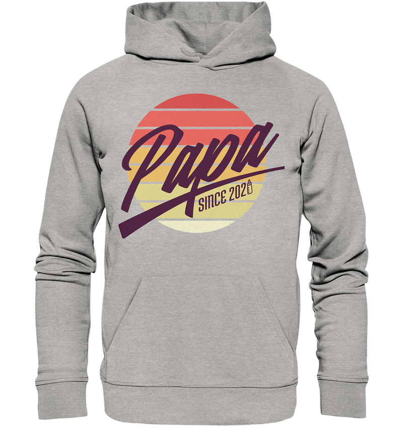 Papa 2021 - Organic Basic Hoodie - Objectzz