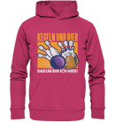 Kegeln und Bier - Organic Basic Hoodie - Objectzz