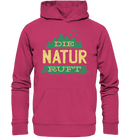 Die Natur ruft - Organic Basic Hoodie - Objectzz