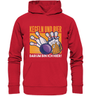 Kegeln und Bier - Organic Basic Hoodie - Objectzz