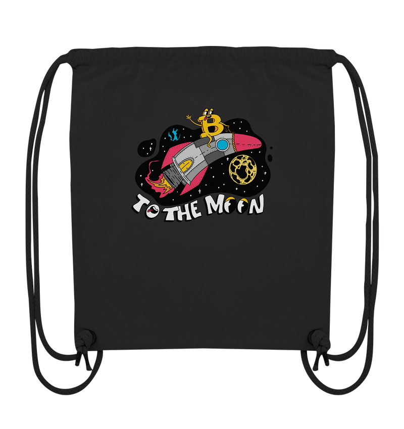 to the moon - Organic Gym-Bag - Objectzz