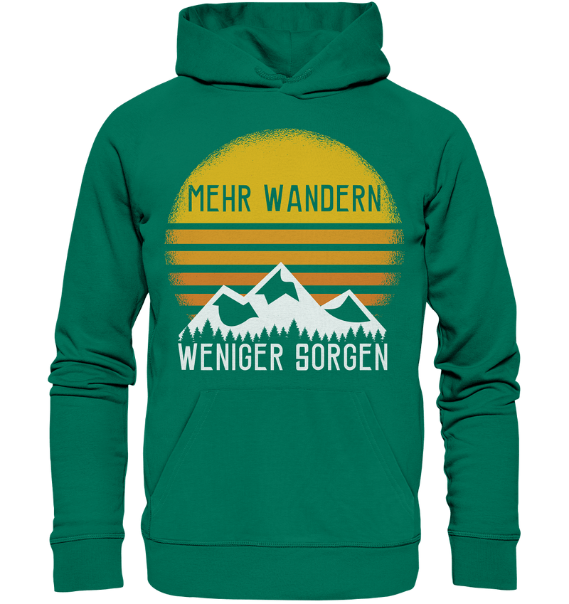 Mehr Wandern - Organic Hoodie - Objectzz