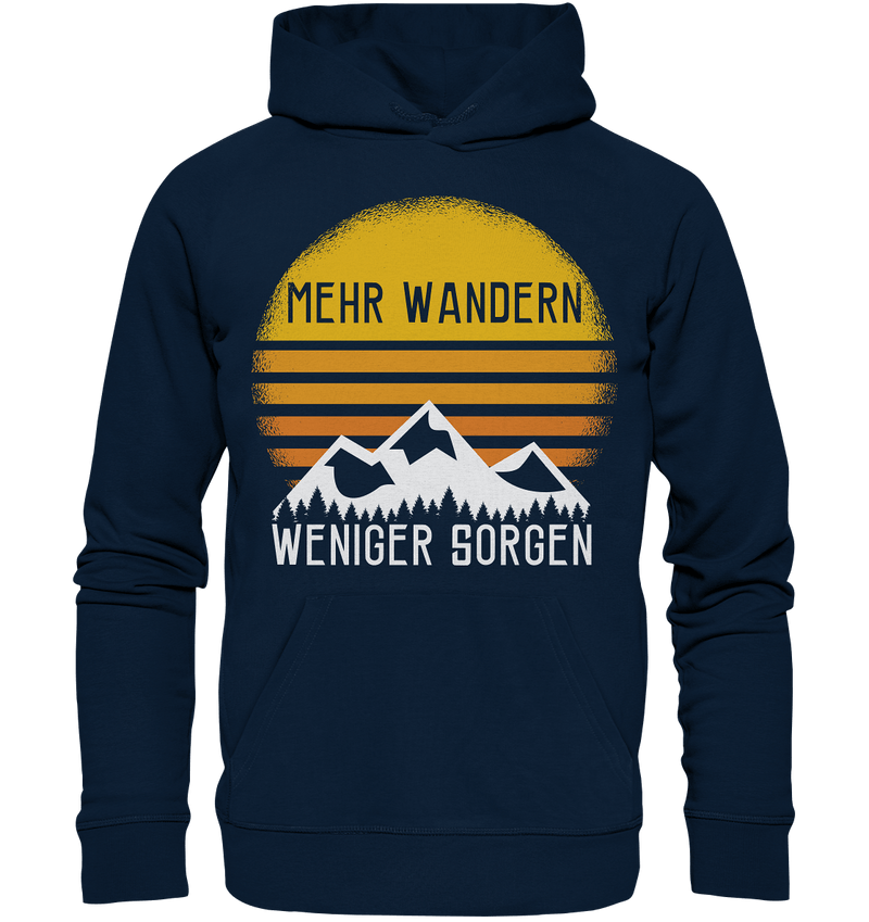 Mehr Wandern - Organic Hoodie - Objectzz