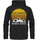 Mehr Wandern - Organic Hoodie - Objectzz