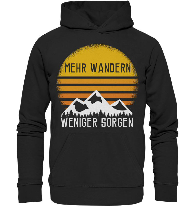 Mehr Wandern - Organic Hoodie - Objectzz