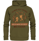 Wandern und Fluchen - Organic Hoodie - Objectzz