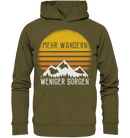 Mehr Wandern - Organic Hoodie - Objectzz