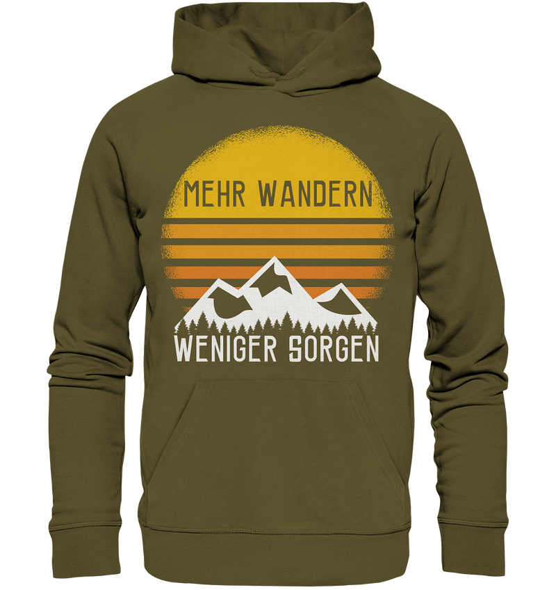 Mehr Wandern - Organic Hoodie - Objectzz