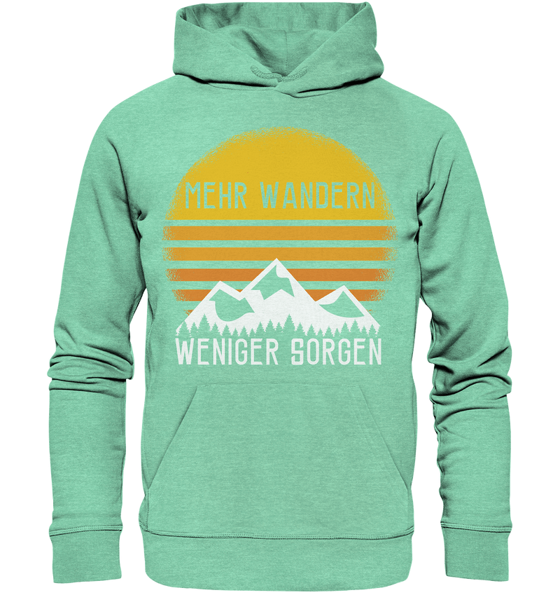 Mehr Wandern - Organic Hoodie - Objectzz