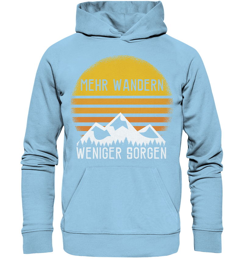 Mehr Wandern - Organic Hoodie - Objectzz