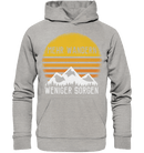Mehr Wandern - Organic Hoodie - Objectzz