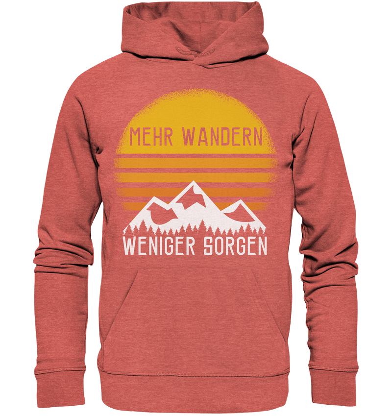 Mehr Wandern - Organic Hoodie - Objectzz