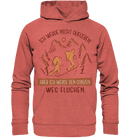 Wandern und Fluchen - Organic Hoodie - Objectzz