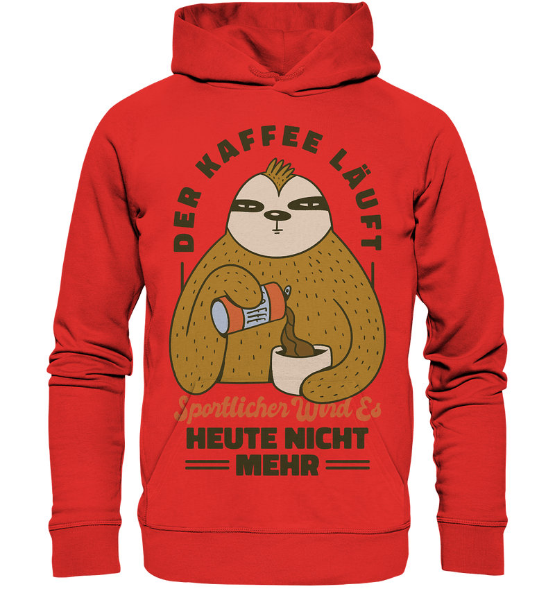 Kaffe läuft - Organic Hoodie - Objectzz