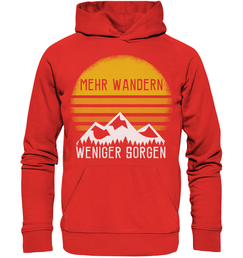 Mehr Wandern - Organic Hoodie - Objectzz