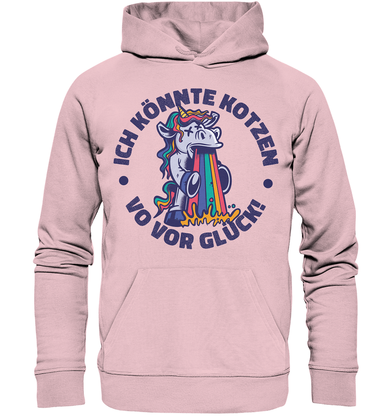 Einhorn Kotzen - Organic Hoodie - Objectzz