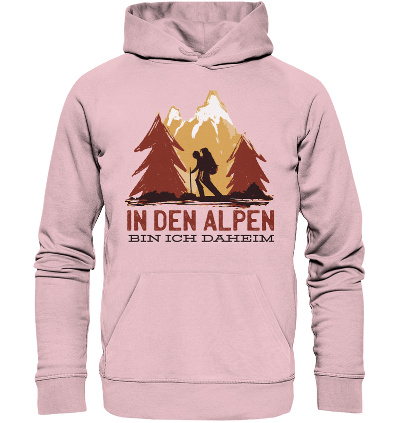 In den Alpen - Organic Hoodie - Objectzz