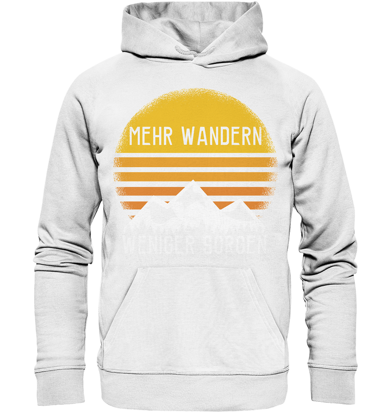 Mehr Wandern - Organic Hoodie - Objectzz