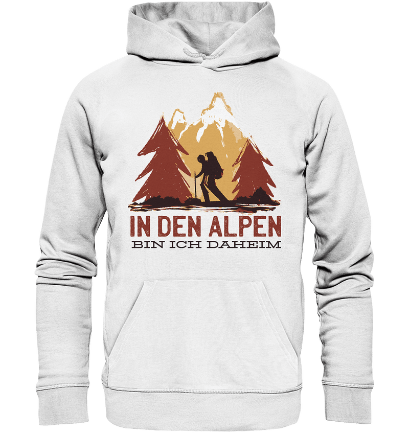 In den Alpen - Organic Hoodie - Objectzz