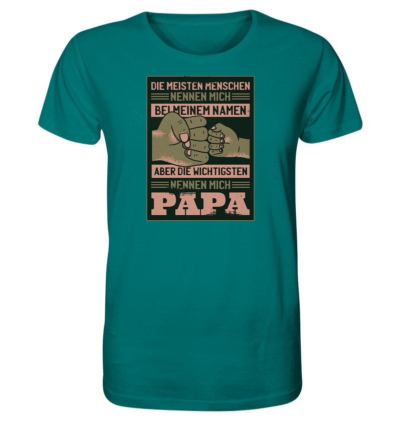 Papa - Organic Shirt, 100 % Bio-Baumwolle - Objectzz