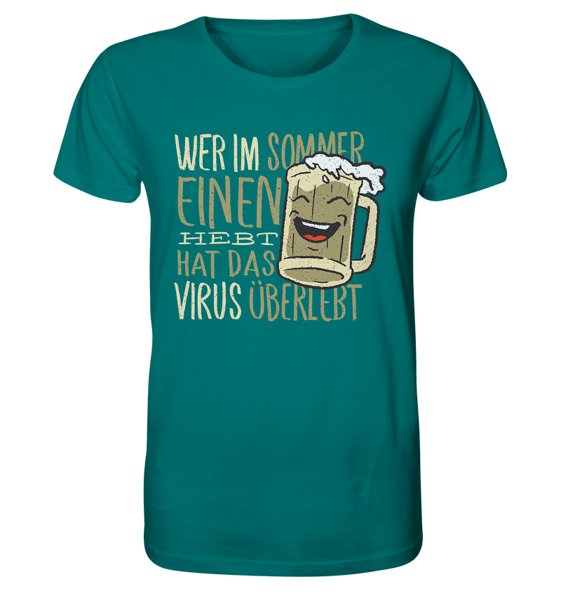 Virus Bier - Organic Shirt - Objectzz