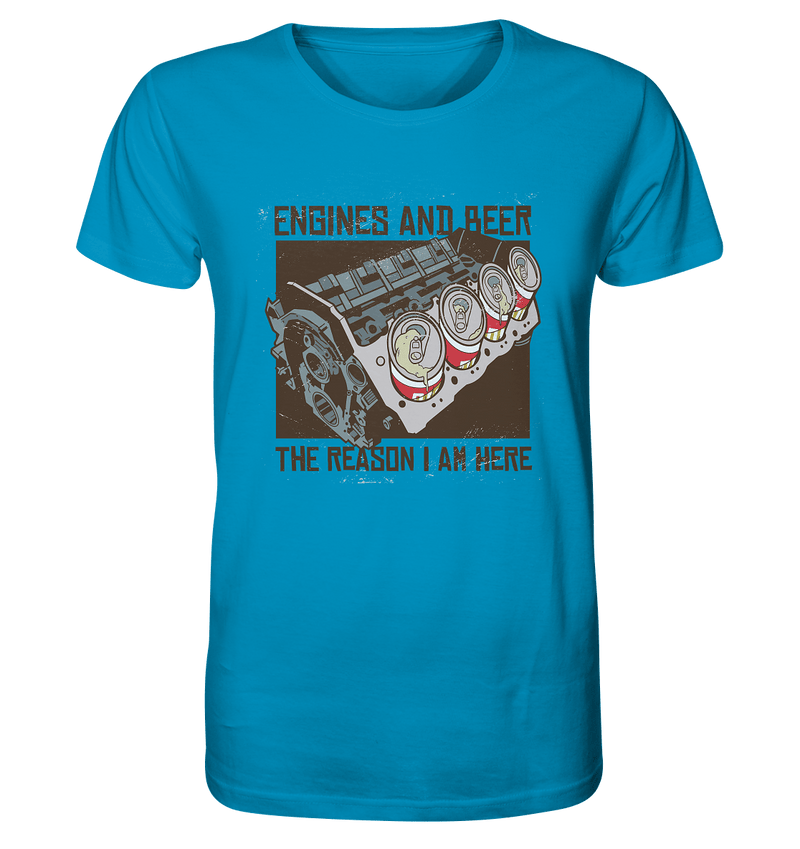 Engines and Bier - Organic Shirt - Objectzz