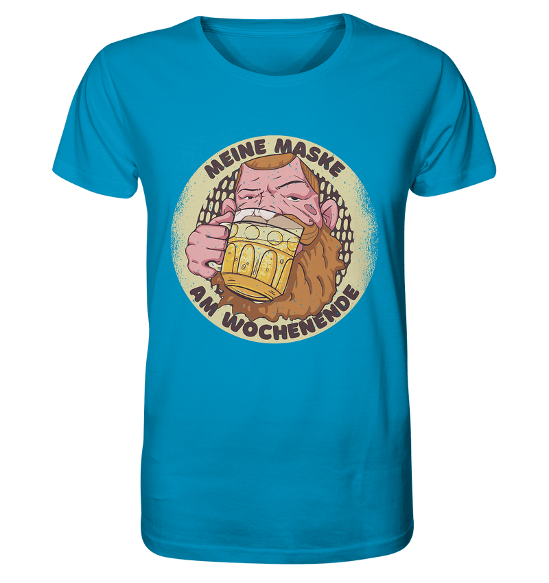 Meine Maske - Organic Shirt, 100 % Bio-Baumwolle - Objectzz