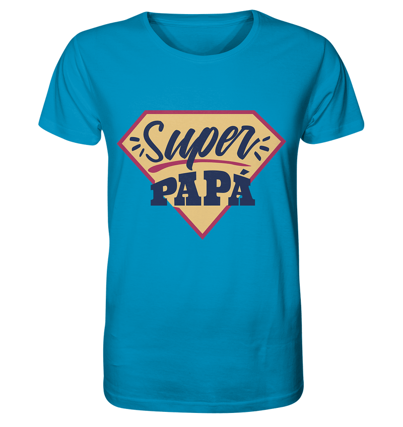 Super Papa - Organic Shirt, 100 % Bio-Baumwolle - Objectzz